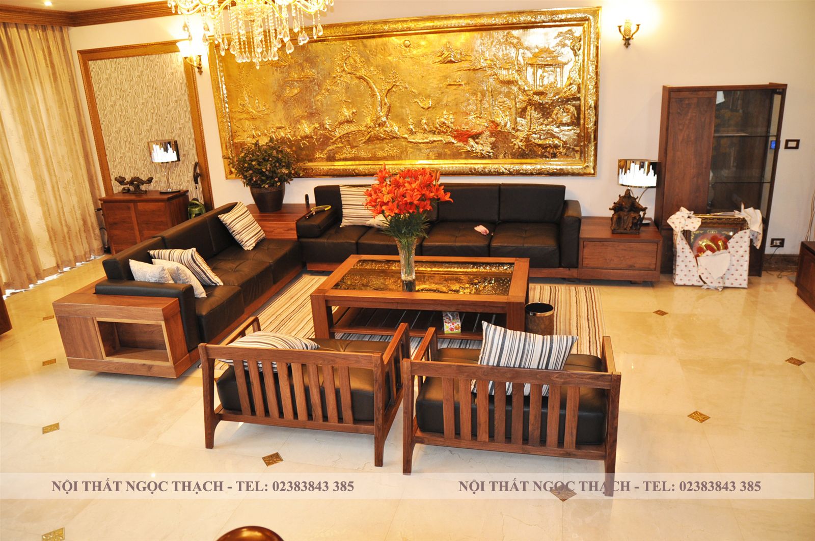 Thiết kế thi công nội thất phòng khách