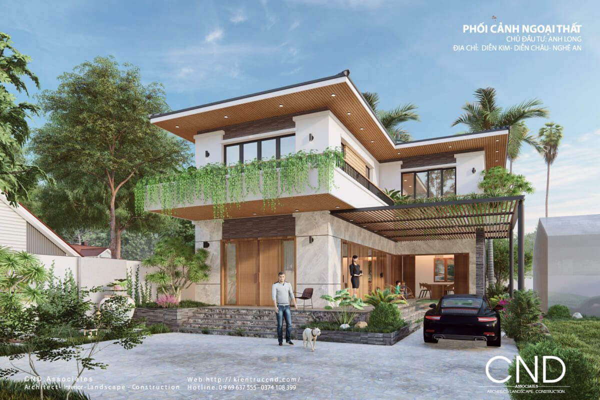 Thiết kế biệt thự nhà vườn