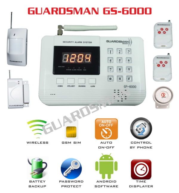 BÁO TRỘM KHÔNG DÂY DÙNG SIM VÀ LINE ĐIỆN THOẠI GS6000