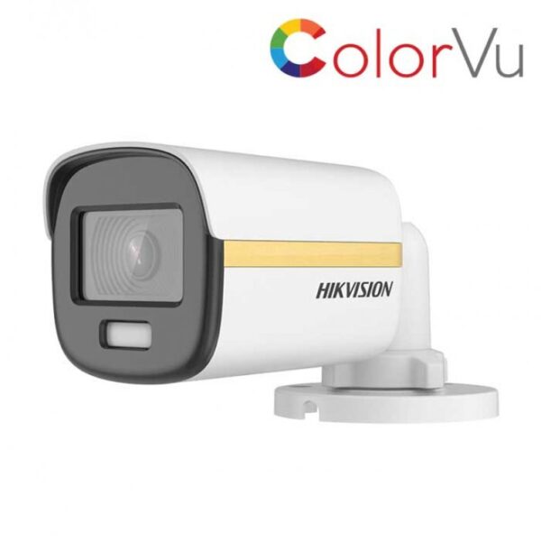 Camera HDTVI DS2CE10DF3TF ColorVu 2MP Thân Trụ HIKVISION