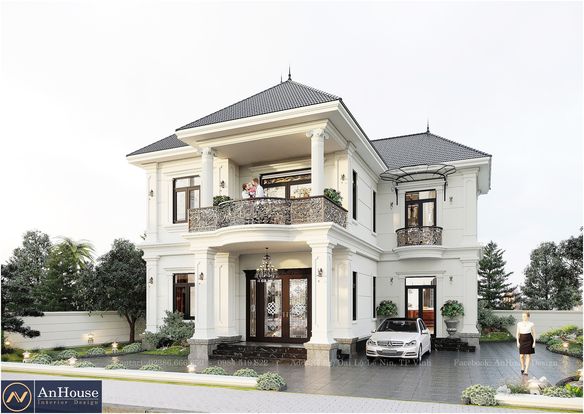 Thiết kế kiến trúc biệt thự