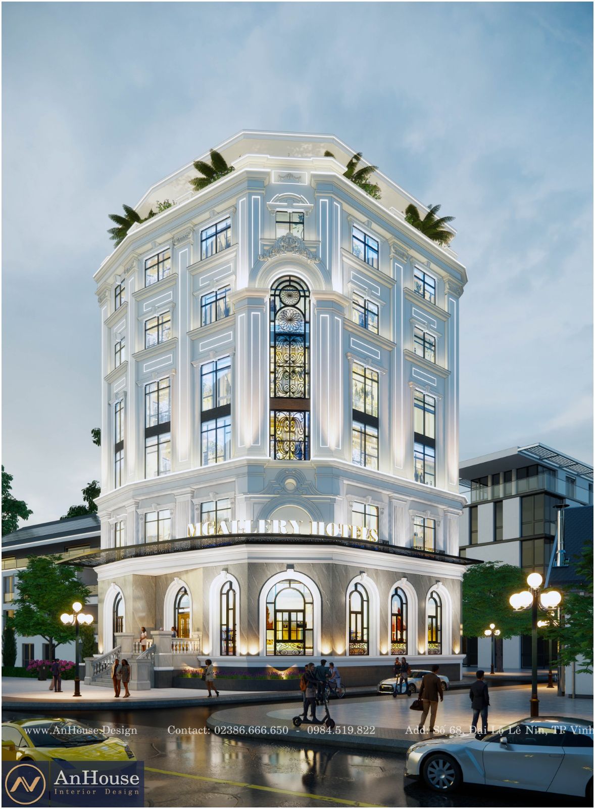 Thiết kế khách sạn MGALLERY HOTELS