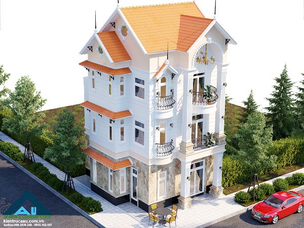 Thiết kế kiến trúc biệt thự