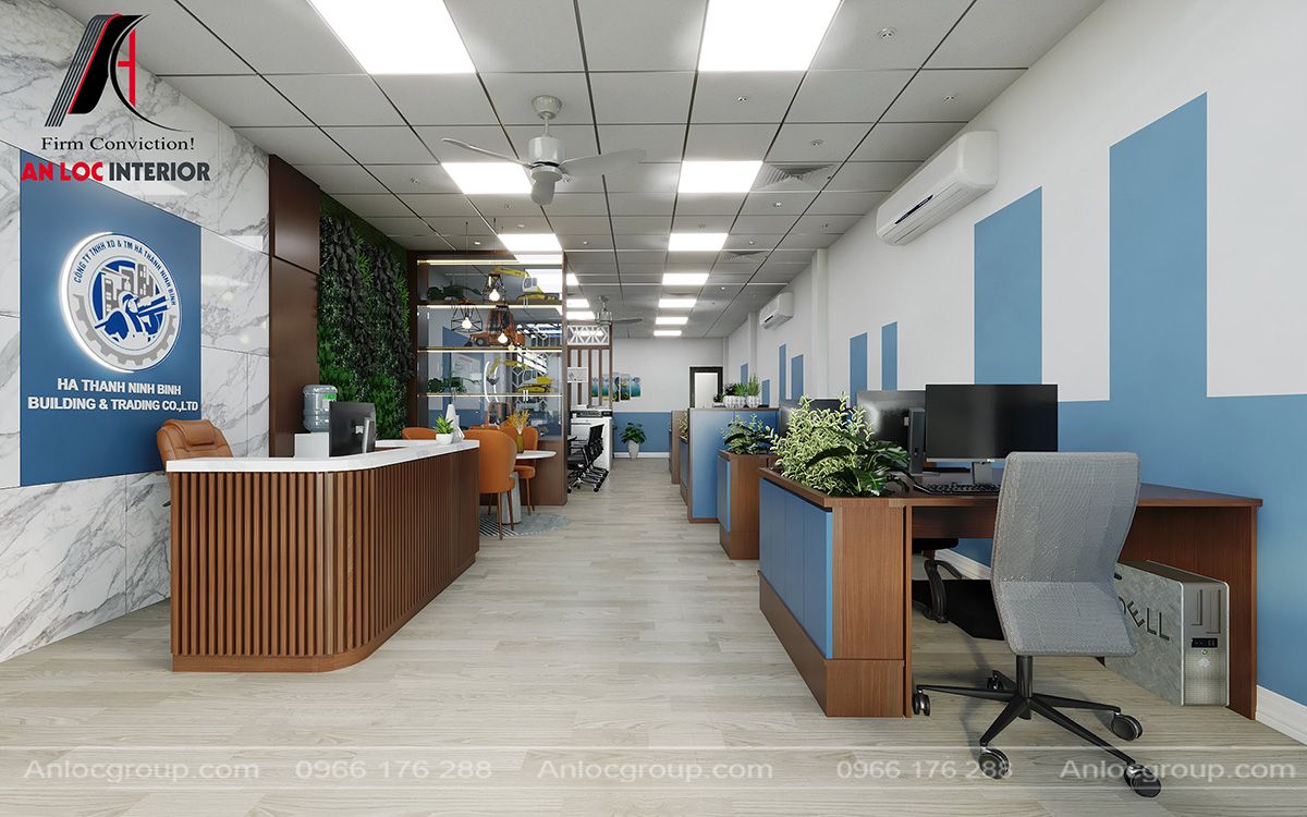thiết kế nội thất văn phòng