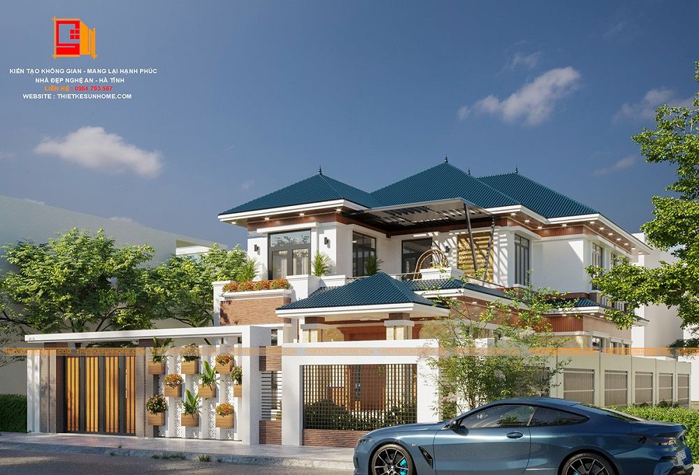 Thiết Kế Biệt Thự Mái Nhật