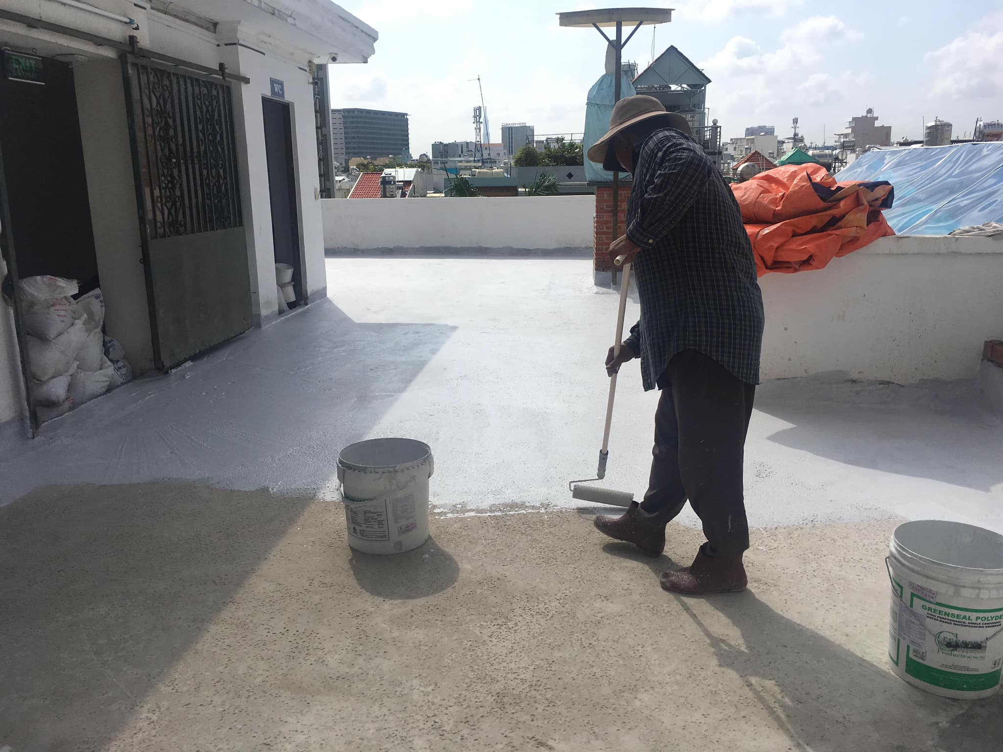 Chống thấm sàn mái