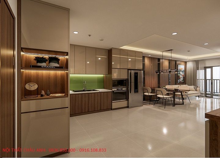Thiết kế thi công nội thất căn hộ chung cư