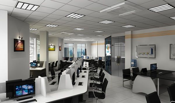 Thiết kế, thi công nội thất văn phòng