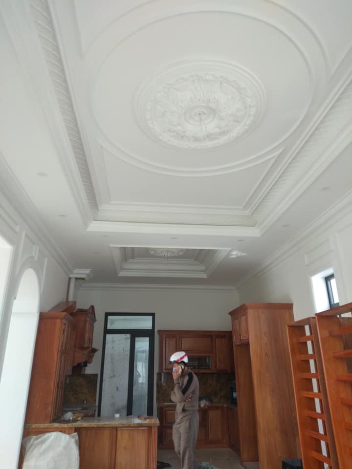 Thi công thiết kế trần  thạch cao 