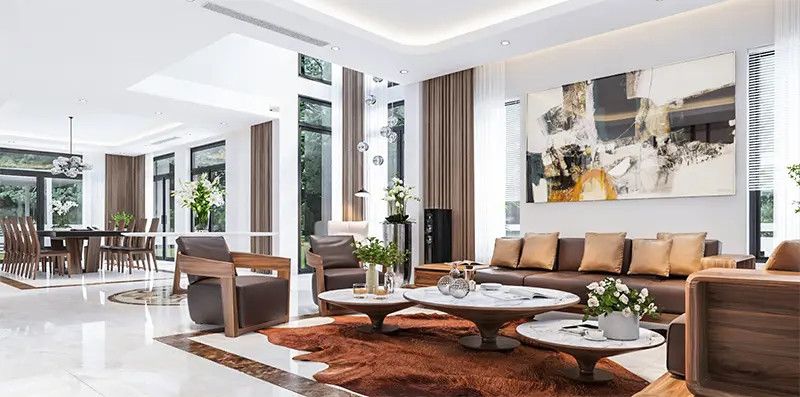Thiết kế nội thất biệt thự