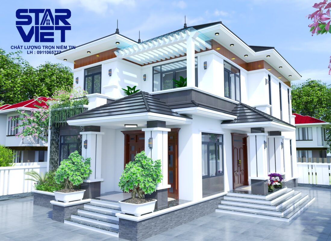 Thiết kế kiến trúc biệt thự