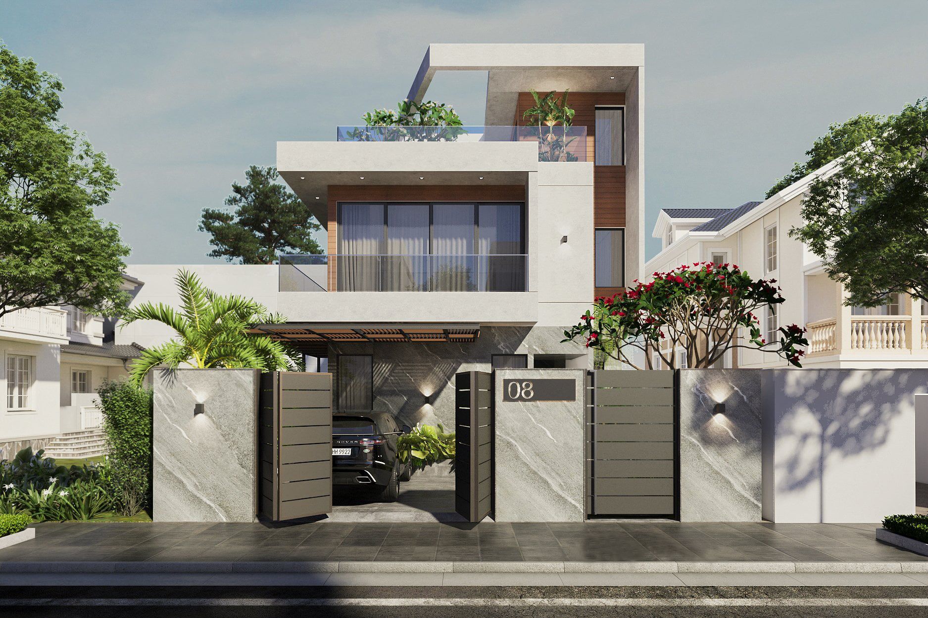 Thiết kế thi công biệt thự