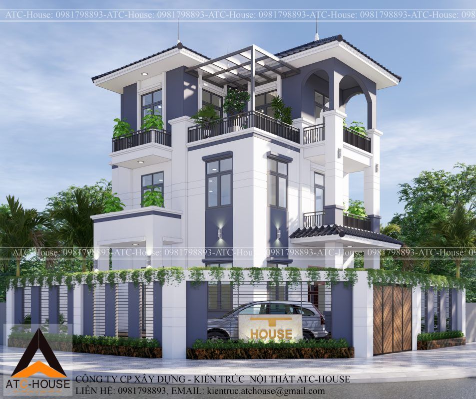 Thiết kế kiến trúc biệt thự