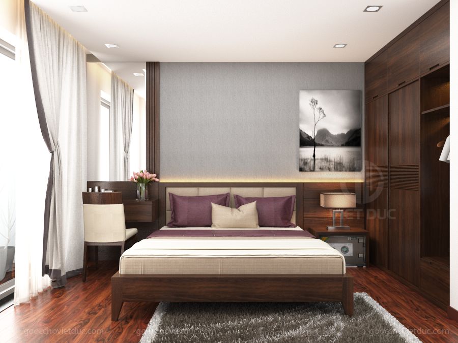 thiết kế nội thất phòng ngủ