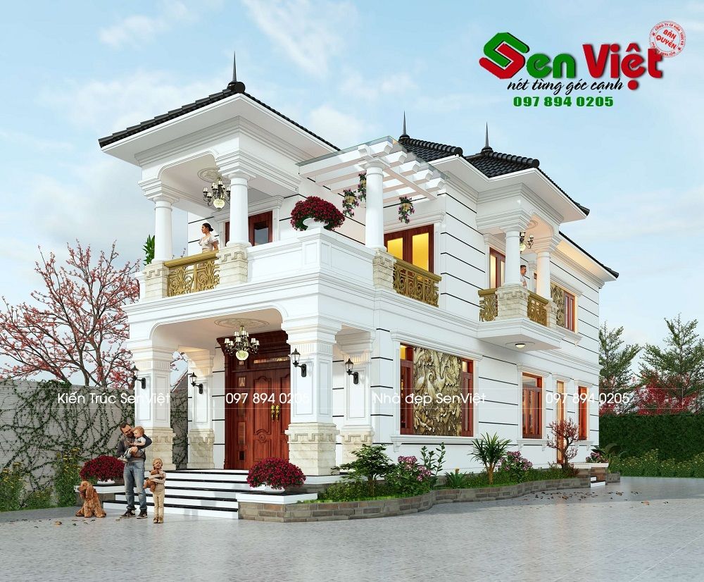 Thiết kế kiến trúc biệt thự