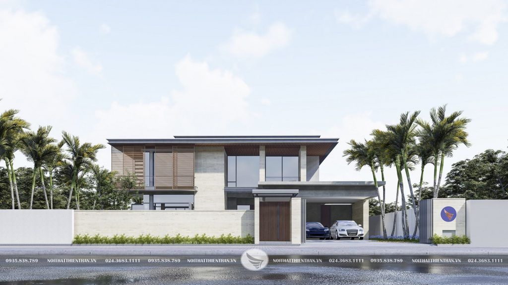 Thiết Kế Kiến Trúc Nhà Biệt Thự