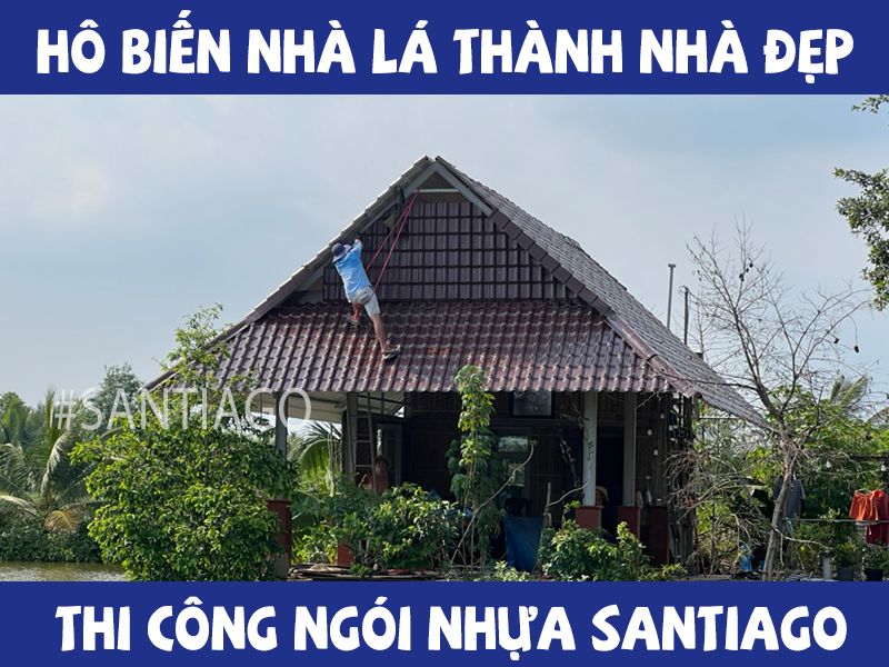 Thi công mái ngói 