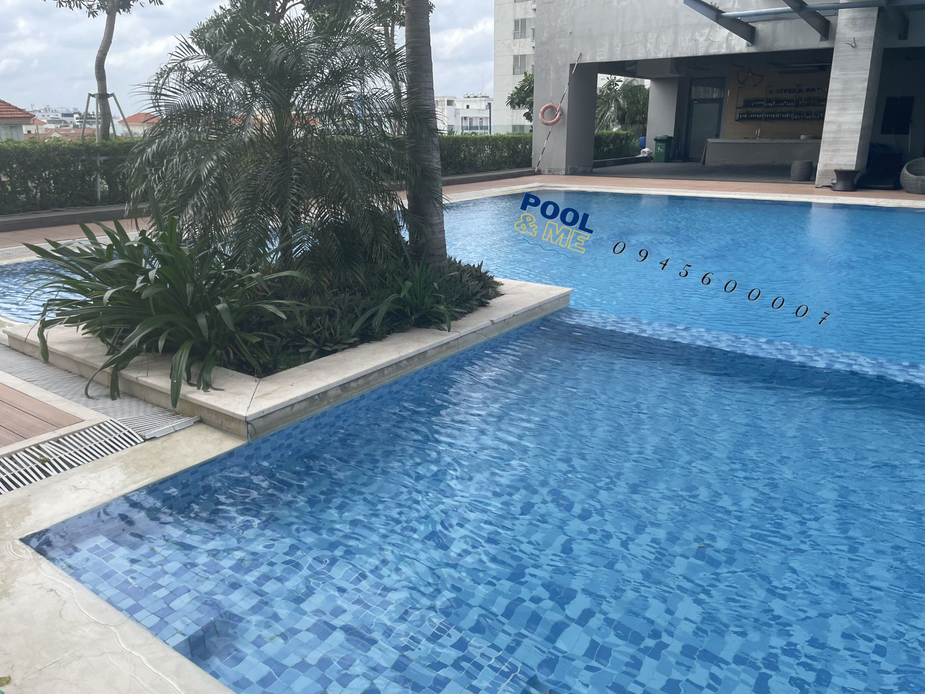 Bảo trì bảo dưỡng hồ bơi tòa nhà  Rivera Park Saigon Building