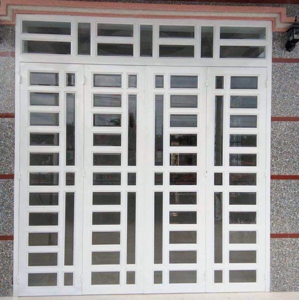 Cửa sắt hộp 4 cánh xt110