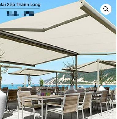 MÁI CHE DI ĐỘNG CHỮ A KHU RESORT