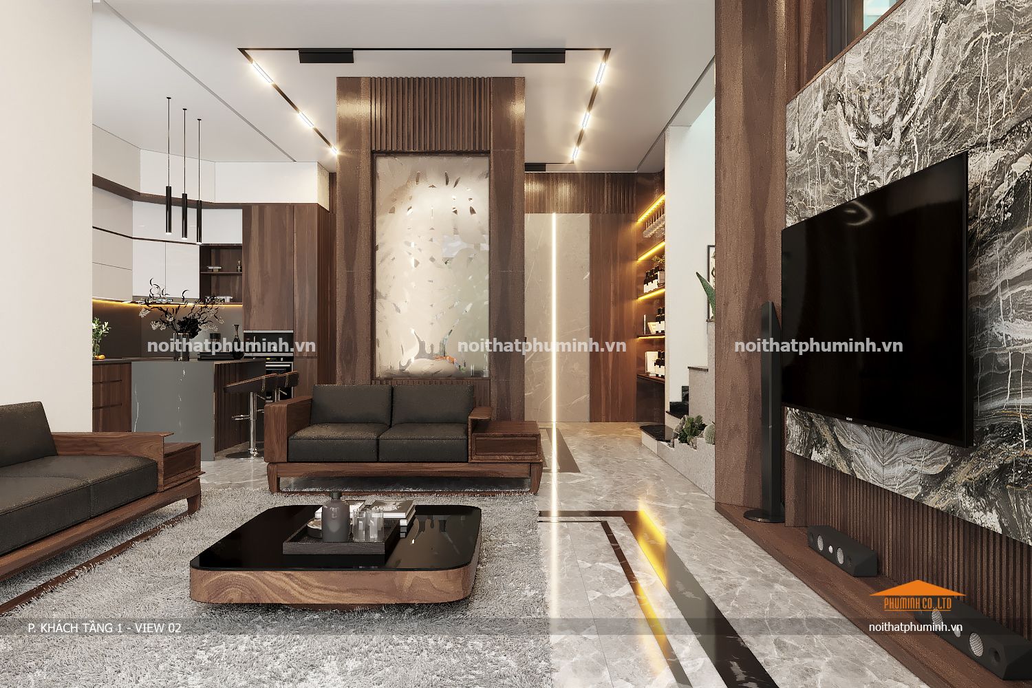 Thiết kế nội thất biệt thự
