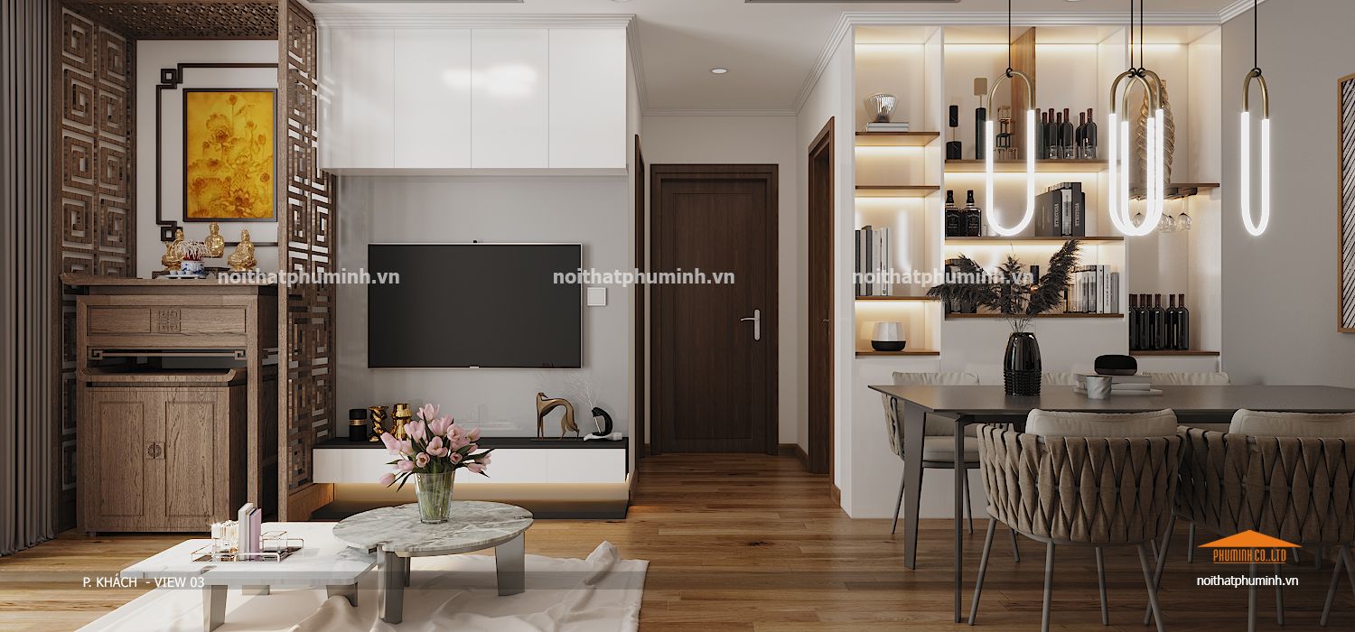 Thiết kế thi công nội thất chung cư