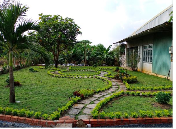 Thi công hoàn thiện cảnh quan nhà máy 