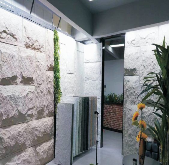 Tấm ốp tường PU giả đá 