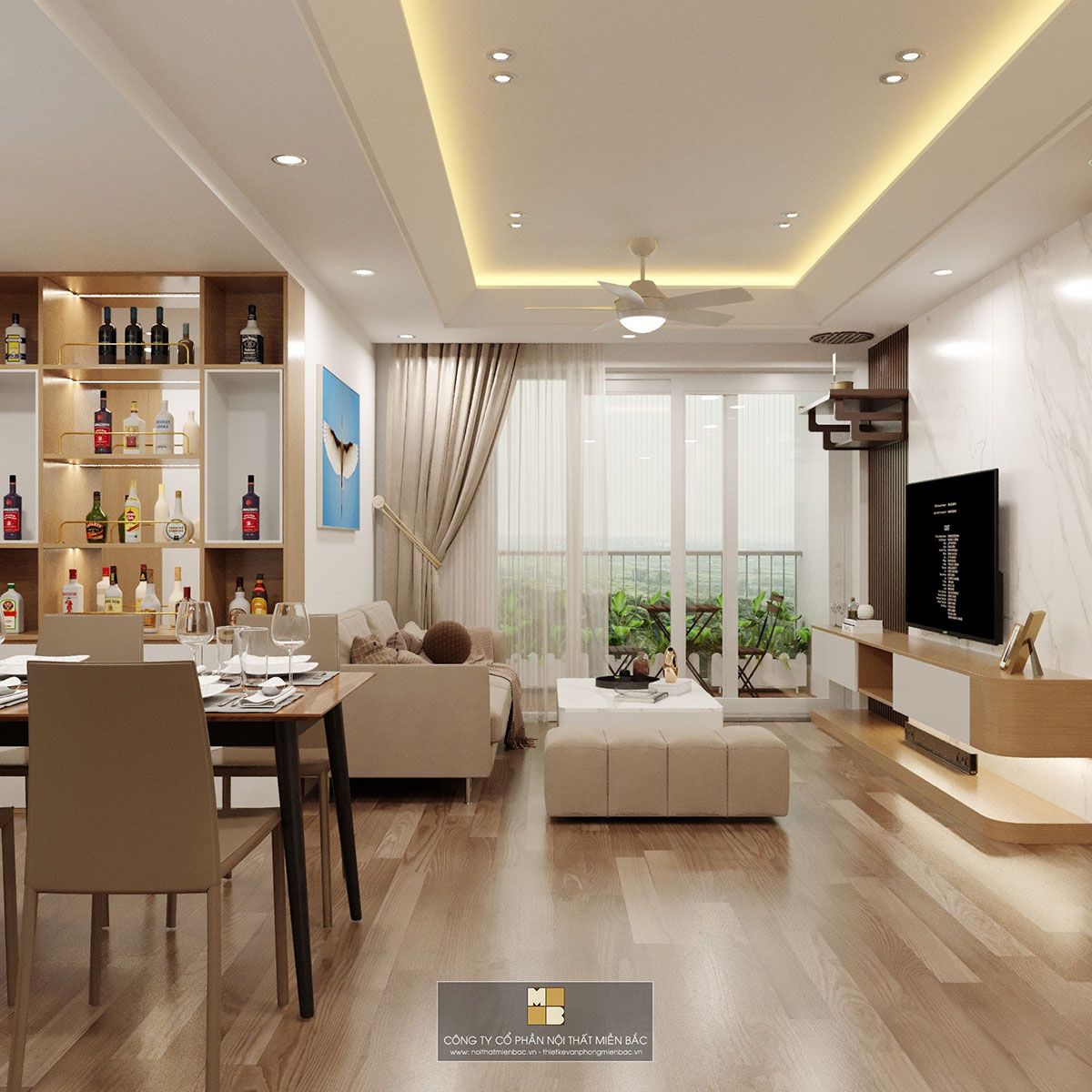 Thiết kế nội thất chung cư