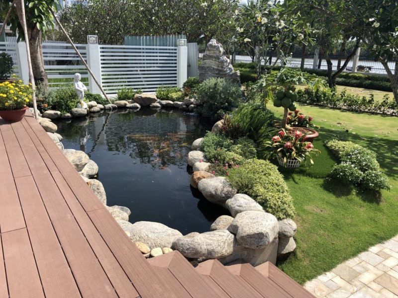 Thi công cảnh quan sân vườn 