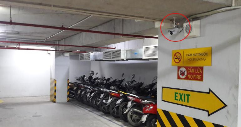 Lắp camera nhà xe 
