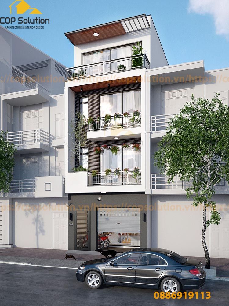 thiết kế nhà phố