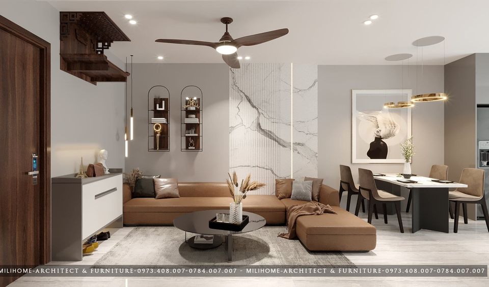 Thiết kế thi công nội thất căn hộ chung cư
