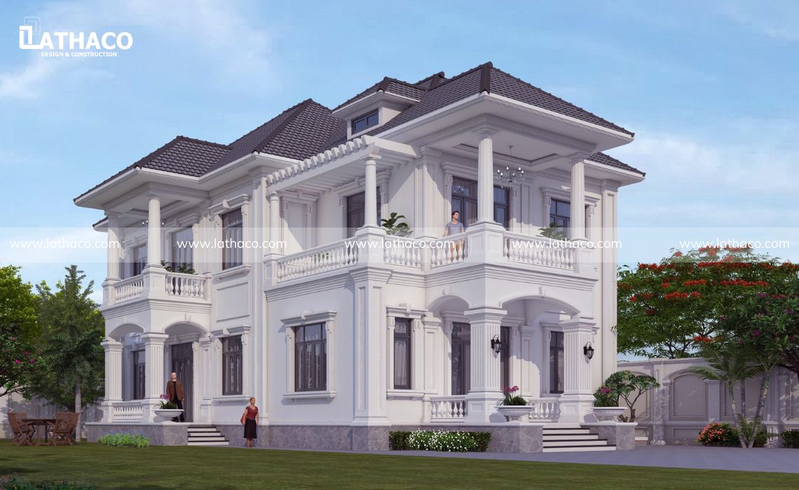 THIÊT KÊ VÀ XÂY DỰNG BIỆT THỰ SÂN VƯỜN