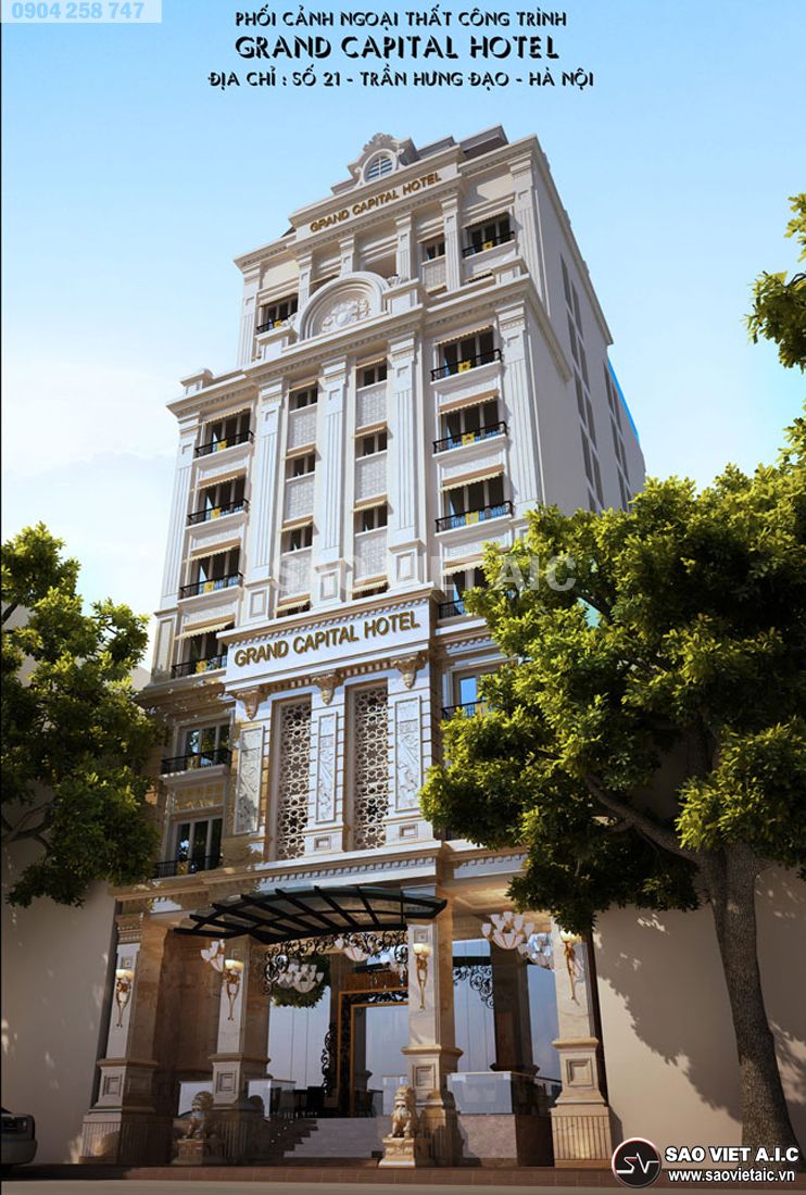 thiết kế khách sạn