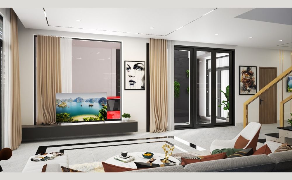 Thiết kế nhà chị Trân 