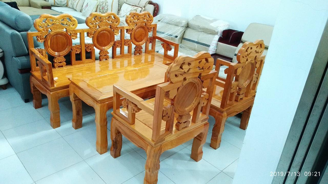Bộ bàn ghế gỗ 