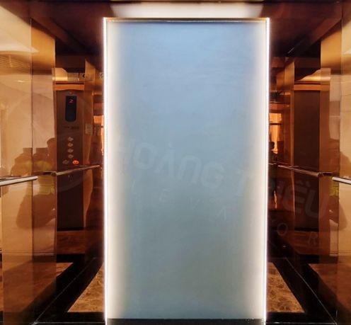 Thang máy tải khách hàng không phòng máy 