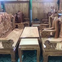 Bộ bàn ghế gỗ 