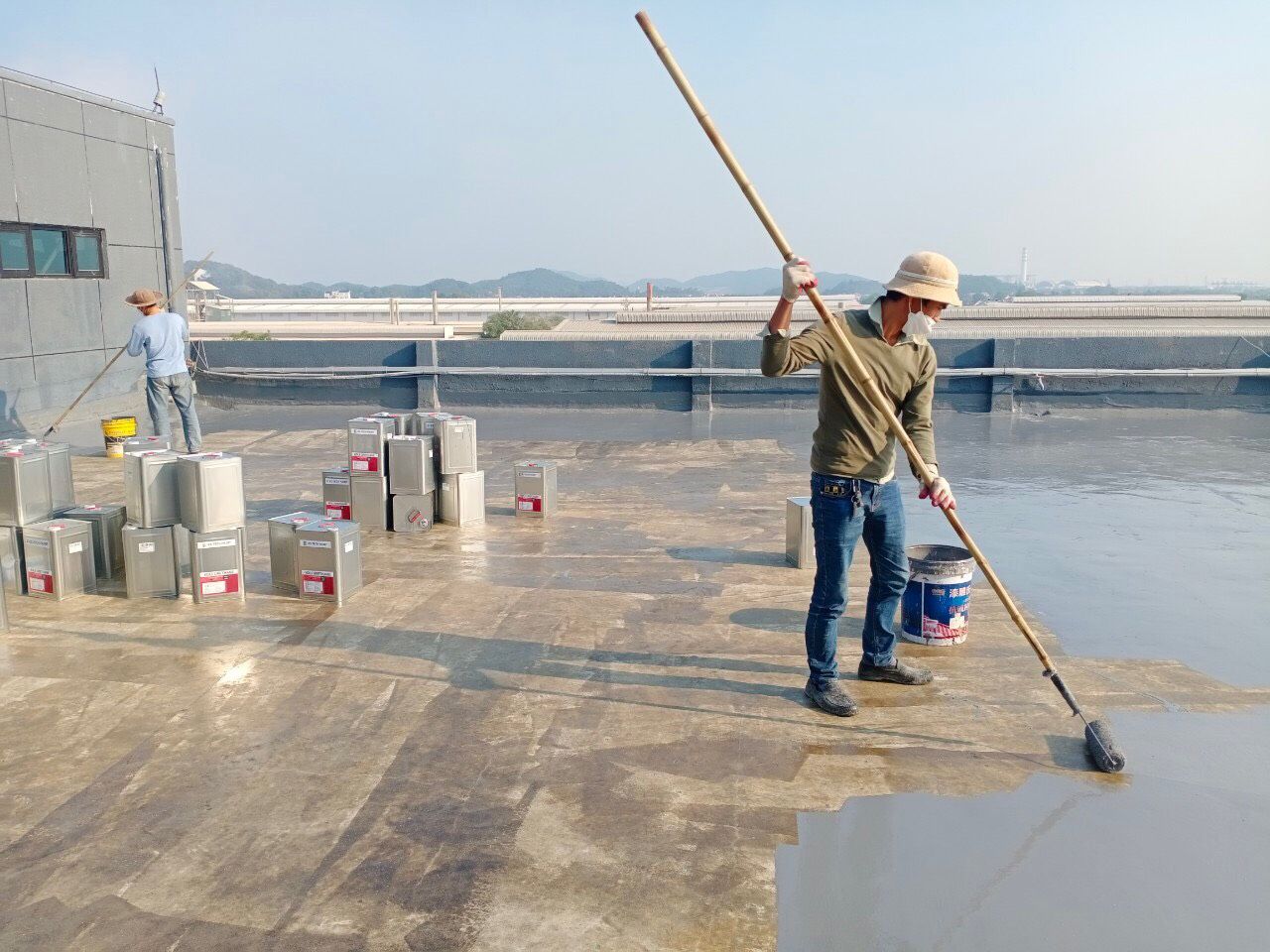 Thi công chống thấm cho nhà phố