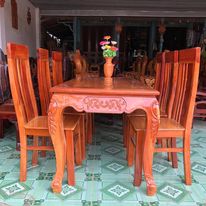 Bộ bàn ghế  gỗ 