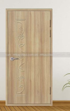 Cửa nhựa ABS Hàn Quốc mẫu hoa văn