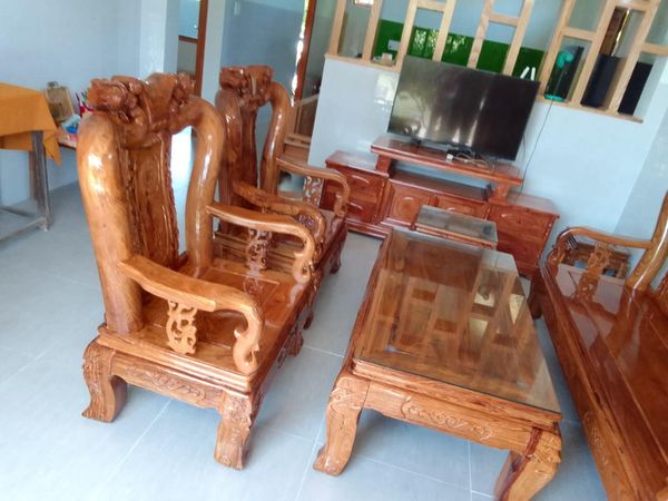 Bộ bàn ghế gỗ