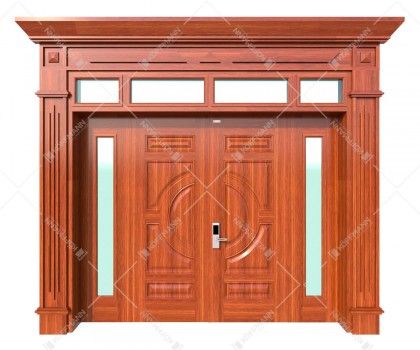 Cửa thép vân gỗ Luxury