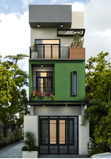 Thiết kế thi công nhà phố