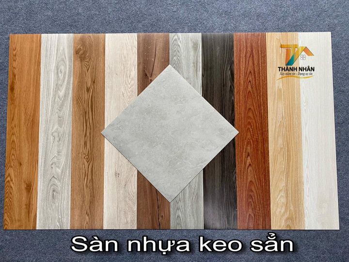 Sàn nhựa có keo 