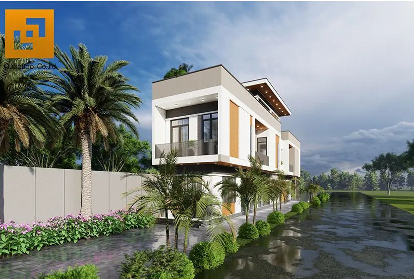 DỰ ÁN NHÀ PHỐ 3 TẦNG HIỆN ĐẠI GIA ĐÌNH ANH MỸ TẠI TRẢNG BOM