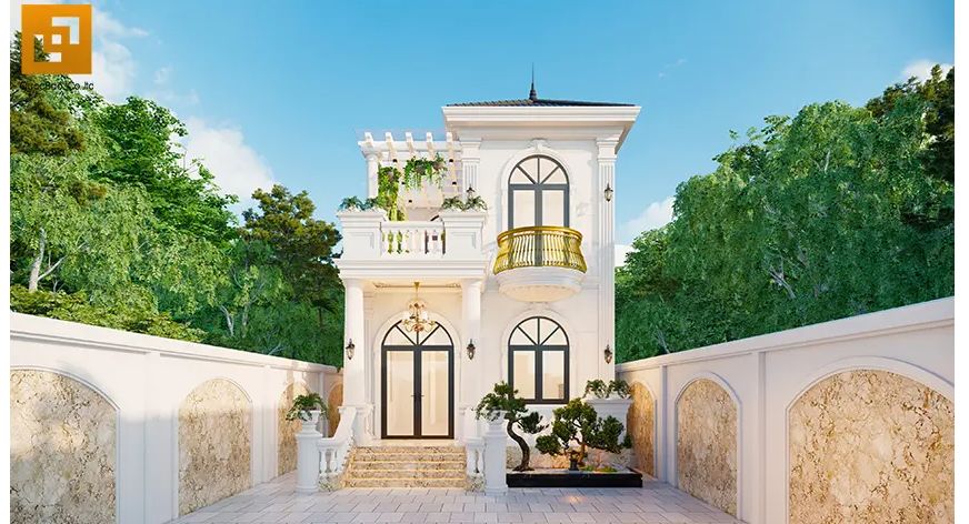 DỰ ÁN BIỆT THỰ TÂN CỔ ĐIỂN 2 TẦNG GIA ĐÌNH ANH VINH TẠI BIÊN HOÀ