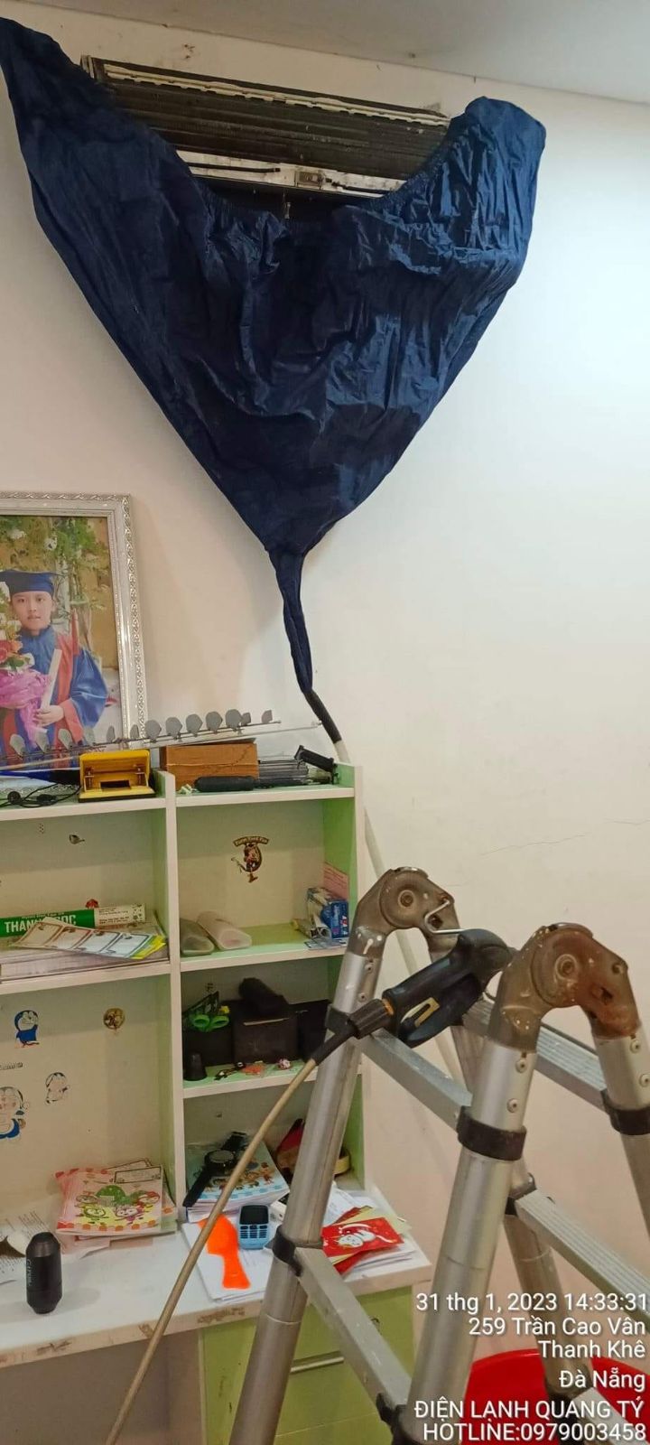 Vệ sinh máy lạnh 