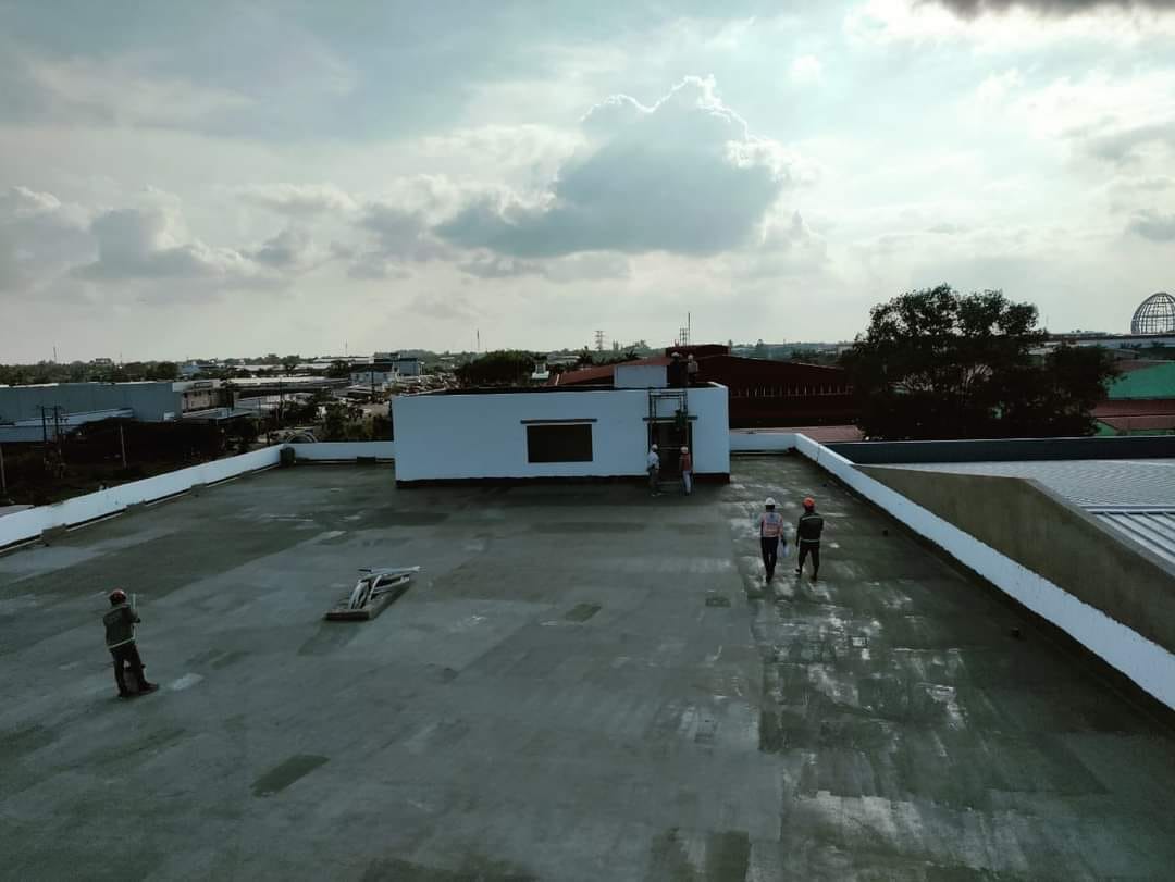 Chống thấm sân thượng 
